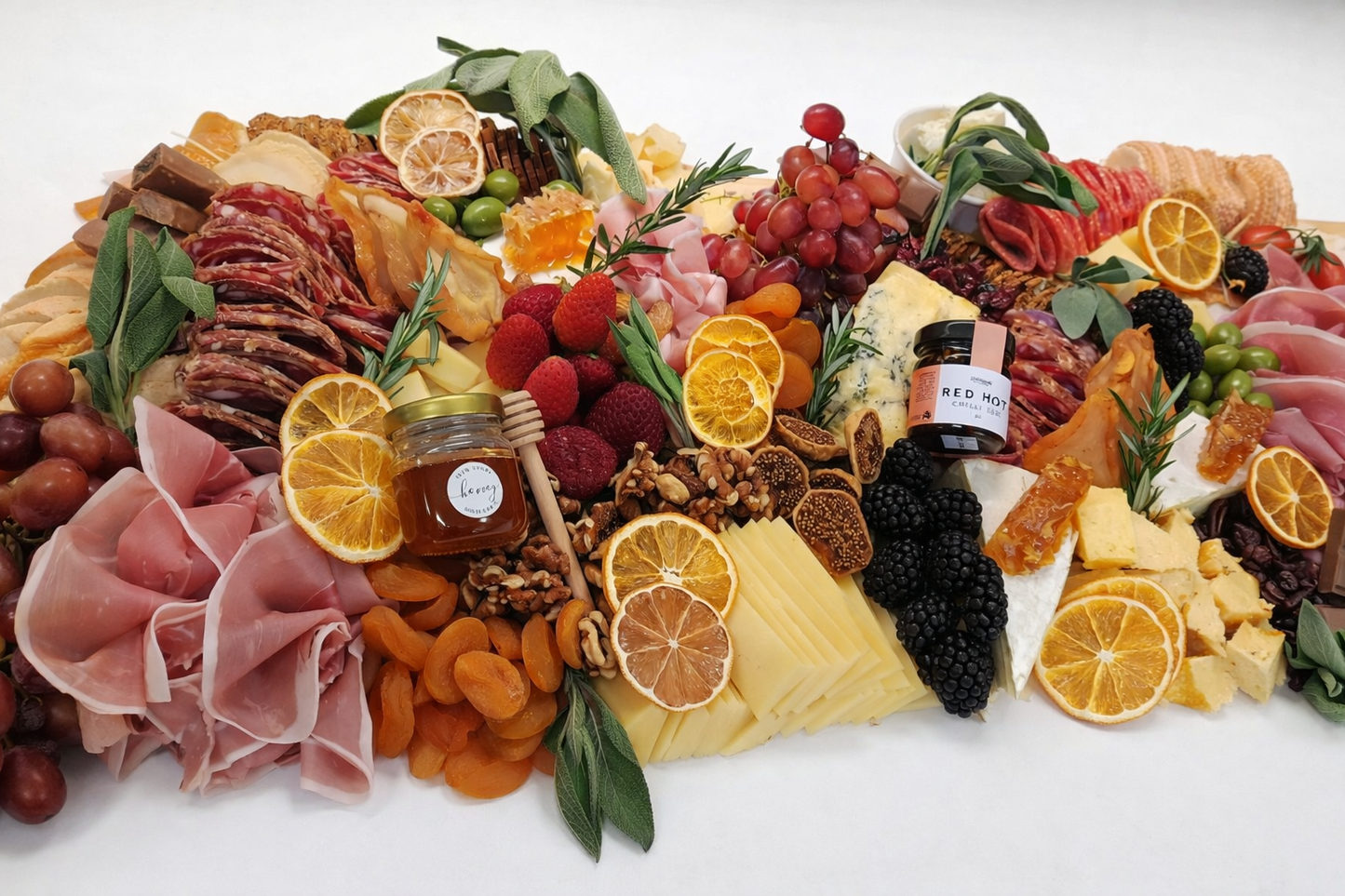 Flat Lay Signature Grazing Table